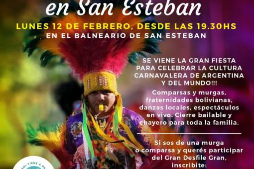 Gran Fiesta de Carnaval en San Esteban